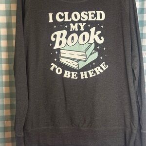 Dark Gray Graphic Sweatshirt